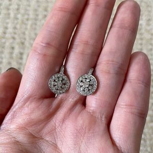 Eliot Danori CZ small hoop earrings